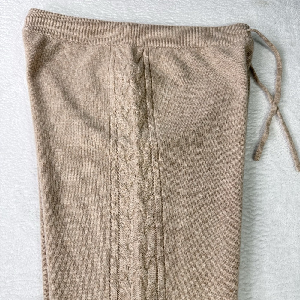 Haven Well Within Set Sweater Pants Womens Large* Oatmeal Suit Luxury Cashmere - Picture 8 of 16